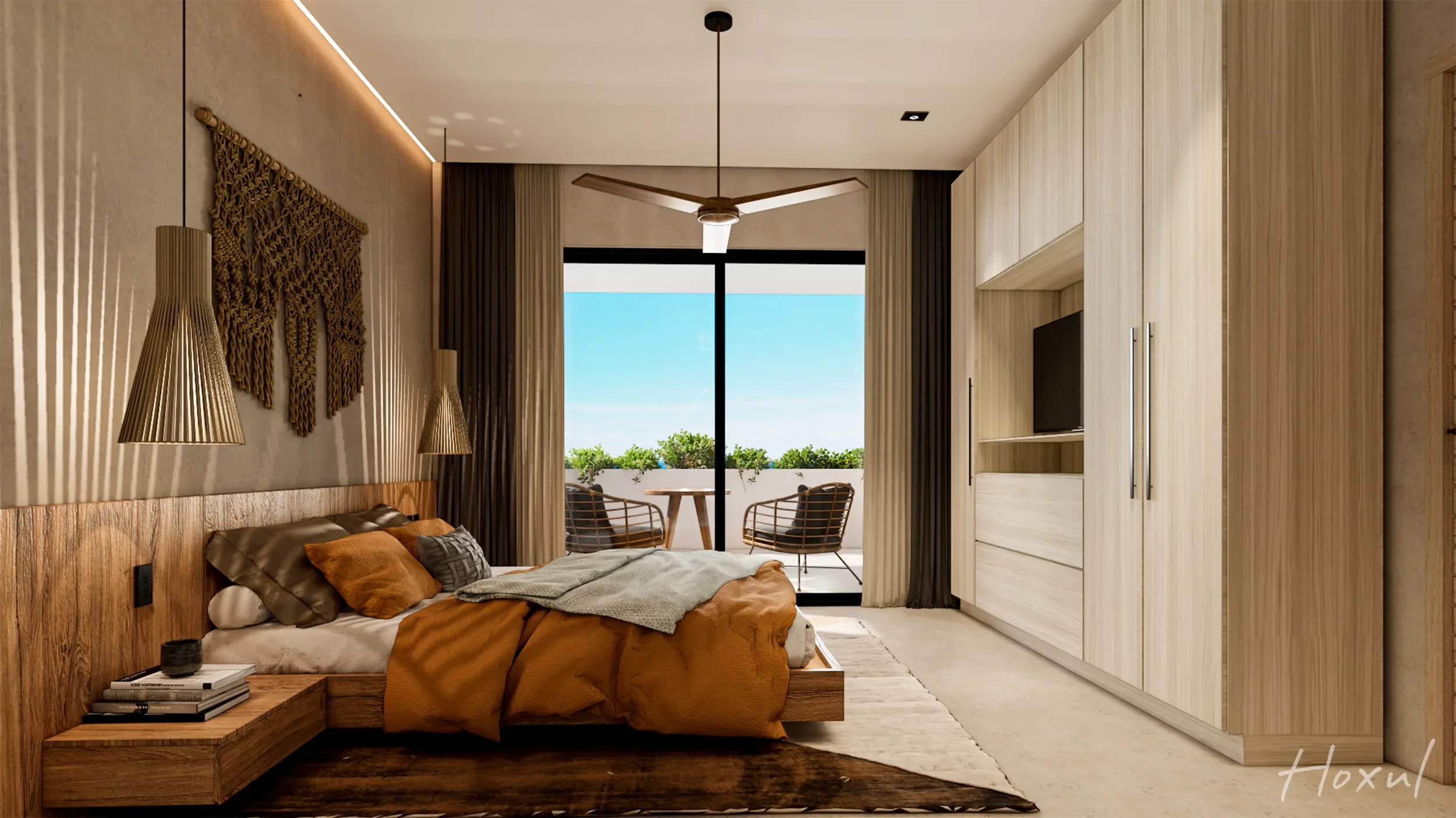 Hoxul · Departamento de 3 recámaras con vista al mar y golf 4